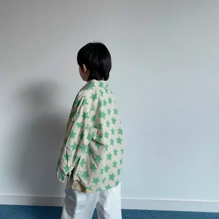 Otr - Korean Children Fashion - #littlefashionista - Star Shirt - 4