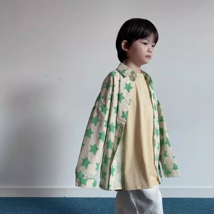 Otr - Korean Children Fashion - #minifashionista - Star Shirt - 5