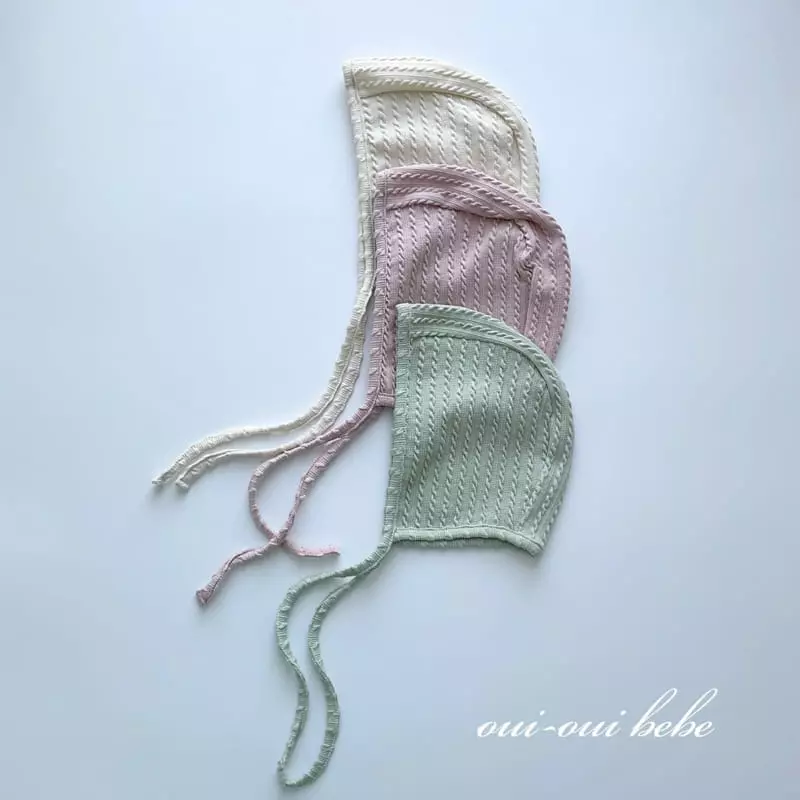 Oui Oui - Korean Baby Fashion - #babyboutique - Macaroon Bonnet - 5