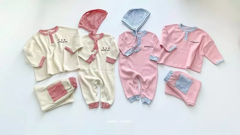 Oui Oui - Korean Baby Fashion - #babyclothing - Croifle Bonnet - 11