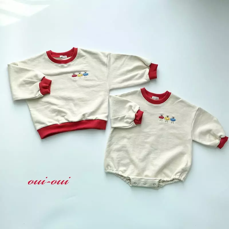 Oui Oui - Korean Baby Fashion - #babylifestyle - Bebe Three Bear Bodysuit - 5