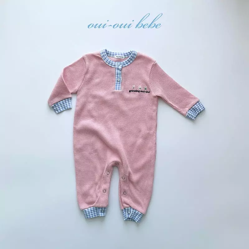 Oui Oui - Korean Baby Fashion - #babylifestyle - Bebe Croifle Bodysuit - 3