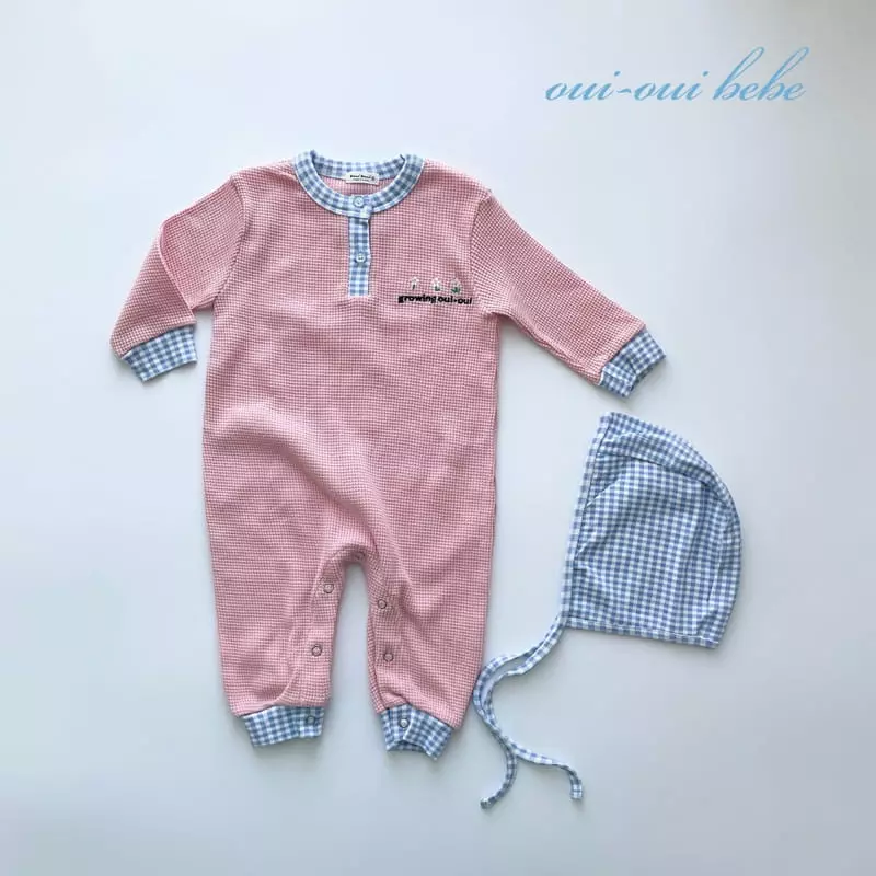 Oui Oui - Korean Baby Fashion - #babylifestyle - Bebe Croifle Bodysuit - 4
