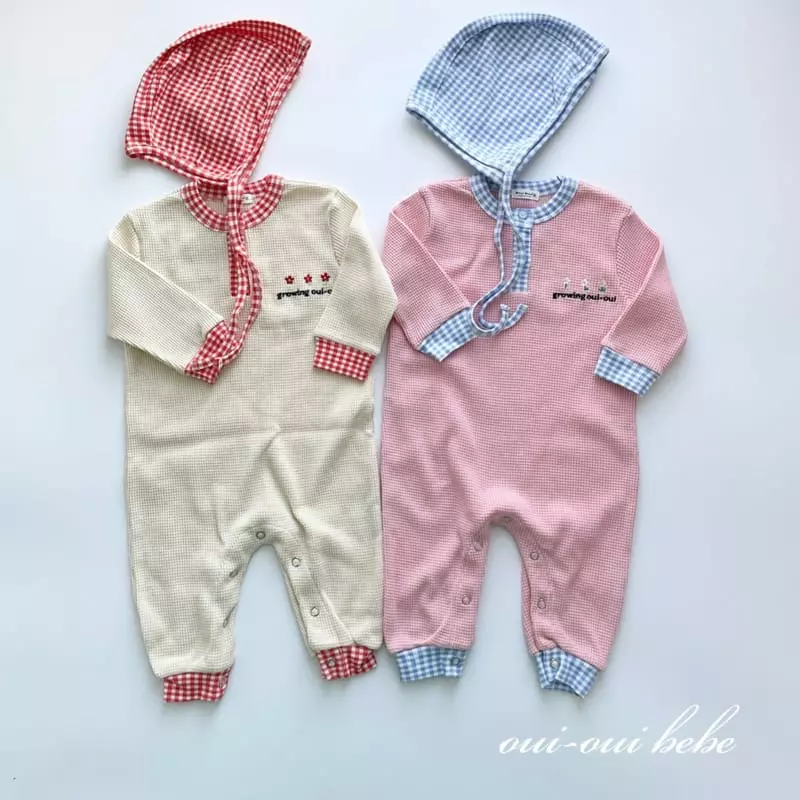 Oui Oui - Korean Baby Fashion - #babyoutfit - Bebe Croifle Bodysuit - 6