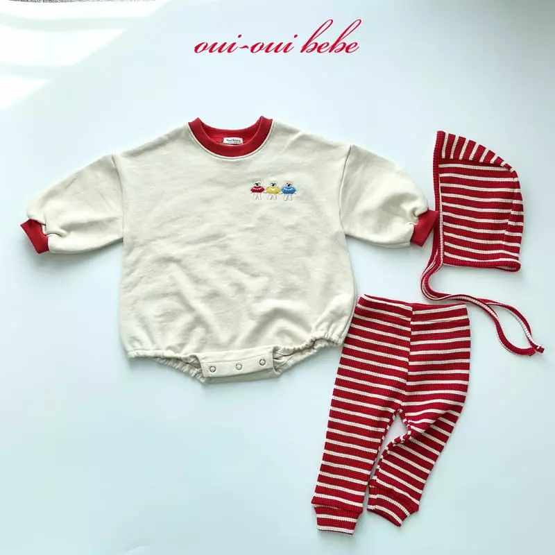 Oui Oui - Korean Baby Fashion - #babyoutfit - Bangle Leggings - 5