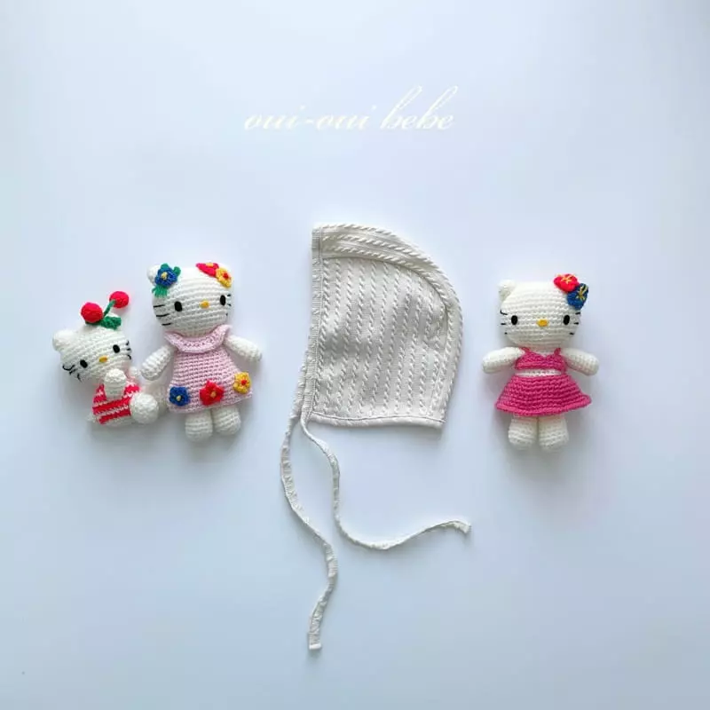 Oui Oui - Korean Baby Fashion - #babyoutfit - Macaroon Bonnet