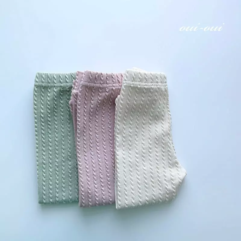 Oui Oui - Korean Children Fashion - #childofig - Macaroon Leggings - 9