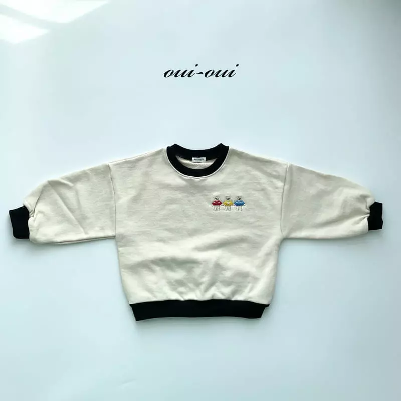 Oui Oui - Korean Children Fashion - #discoveringself - Bear Three Sweatshirt - 5