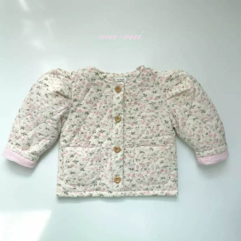 Oui Oui - Korean Children Fashion - #kidsshorts - Monsle Quilting Jacket - 9