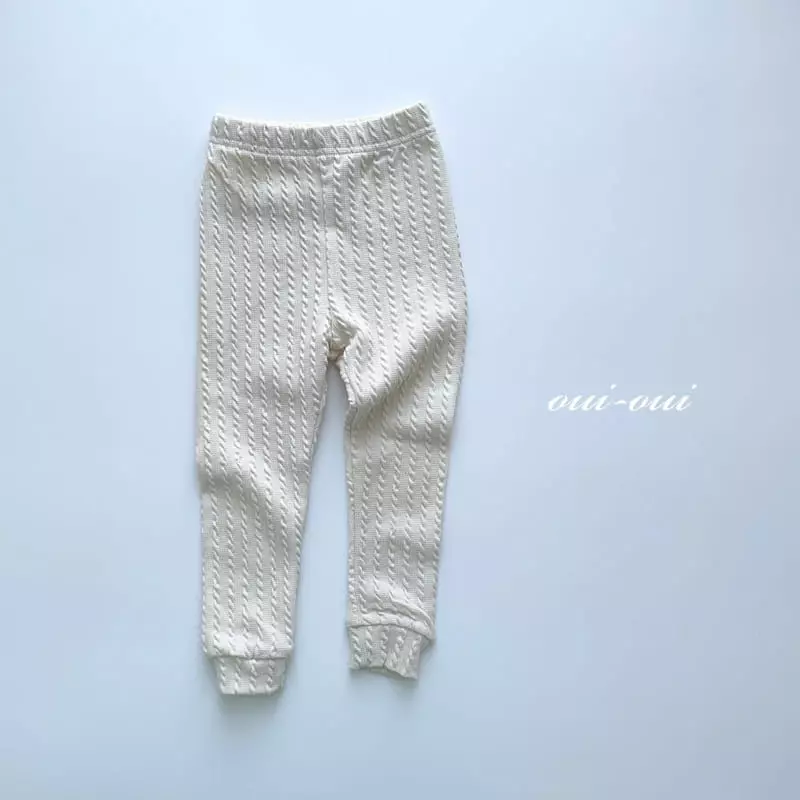 Oui Oui - Korean Children Fashion - #littlefashionista - Macaroon Leggings - 2