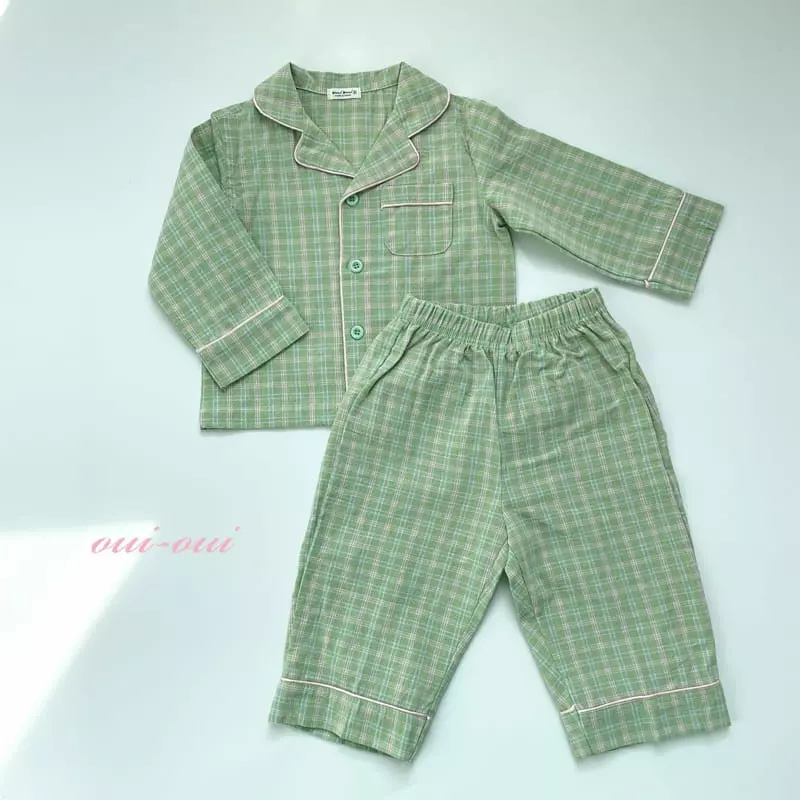 Oui Oui - Korean Children Fashion - #minifashionista - Hey Pajamas Set - 4