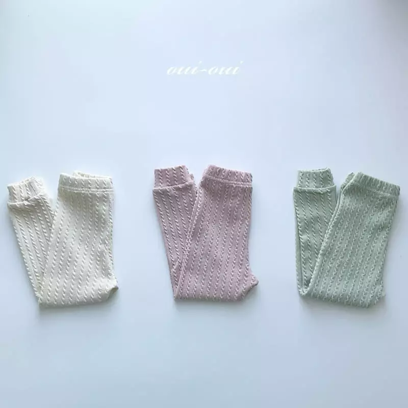Oui Oui - Korean Children Fashion - #stylishchildhood - Macaroon Leggings - 8