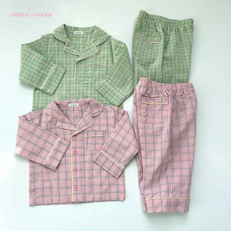 Oui Oui - Korean Children Fashion - #stylishchildhood - Hey Pajamas Set - 7