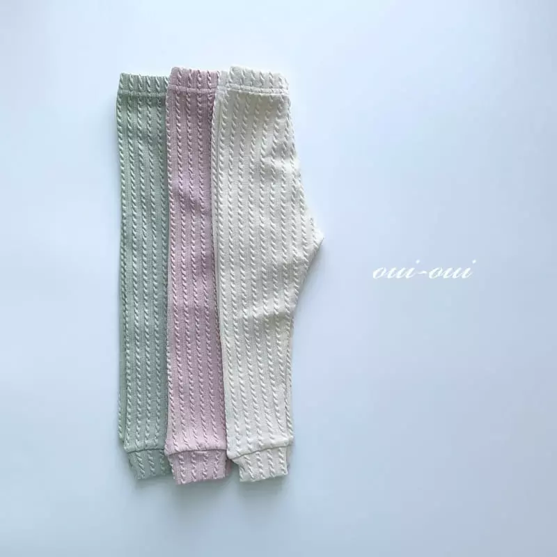 Oui Oui - Korean Children Fashion - #todddlerfashion - Macaroon Leggings - 6