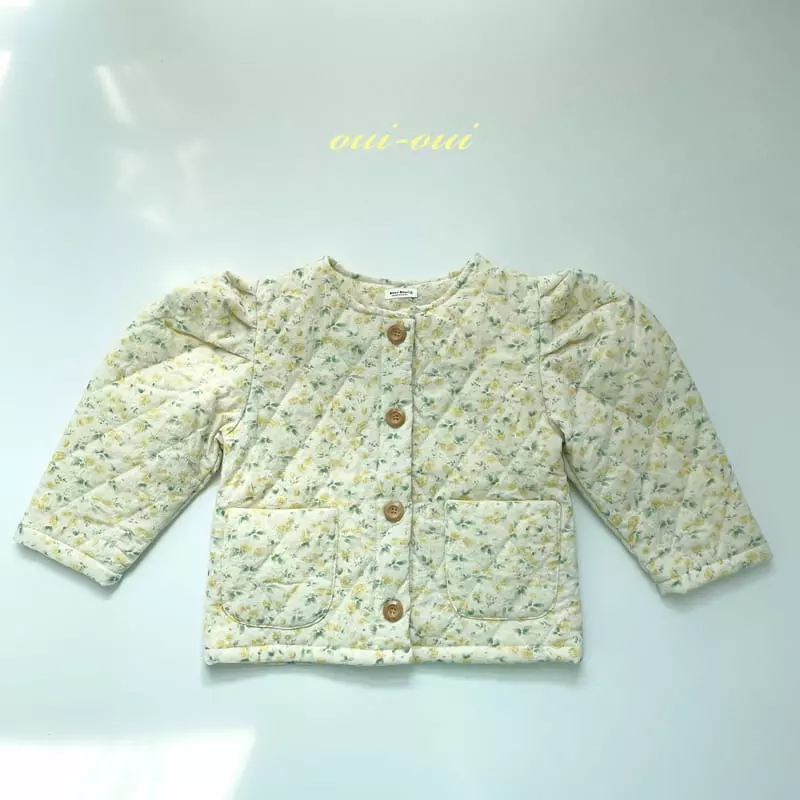 Oui Oui - Korean Children Fashion - #todddlerfashion - Monsle Quilting Jacket