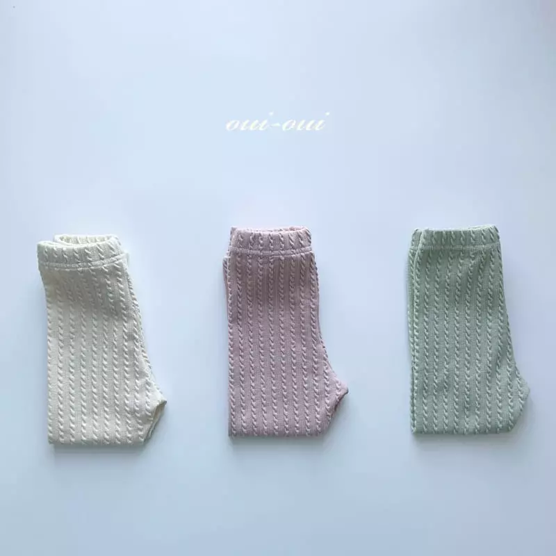 Oui Oui - Korean Children Fashion - #toddlerclothing - Macaroon Leggings - 7