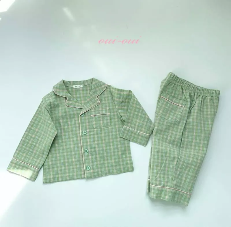 Oui Oui - Korean Children Fashion - #toddlerclothing - Hey Pajamas Set - 6
