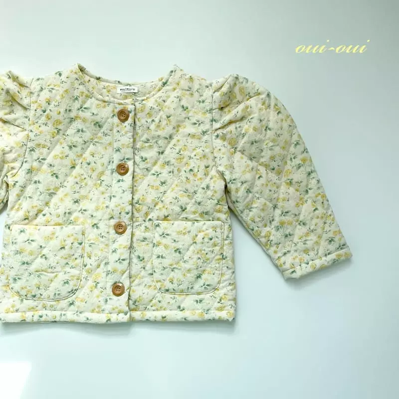 Oui Oui - Korean Children Fashion - #toddlerclothing - Monsle Quilting Jacket - 2