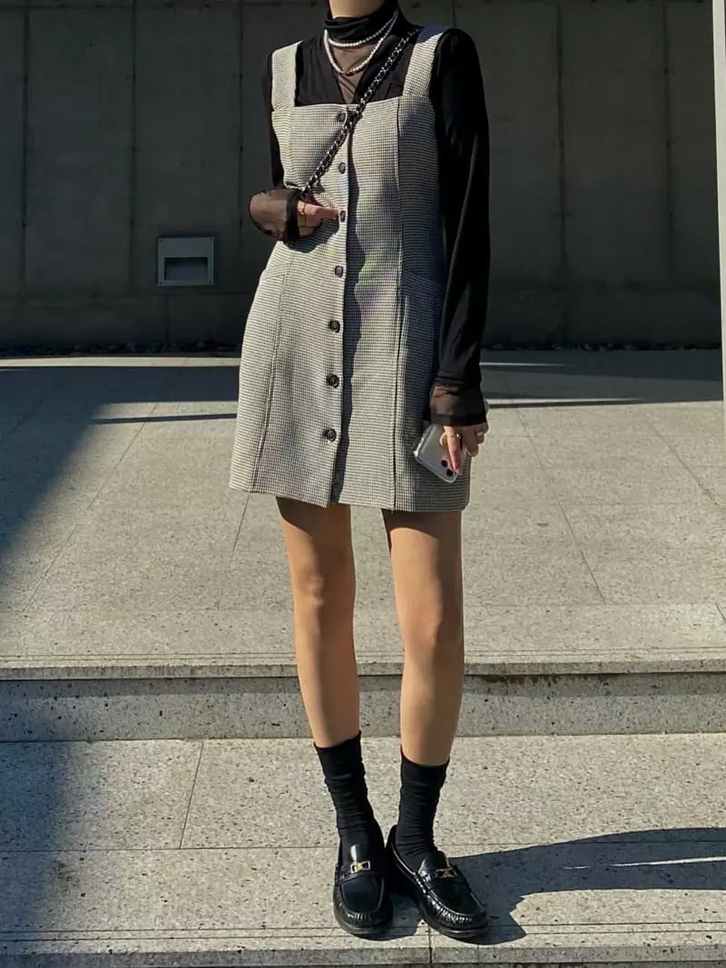 Ouppt - Korean Women Fashion - #momslook - Butter One-piece - 3