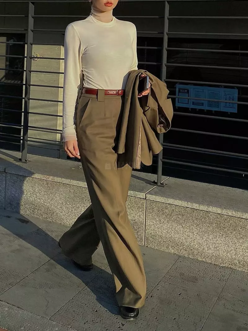 Ouppt - Korean Women Fashion - #momslook - Public Pants - 3