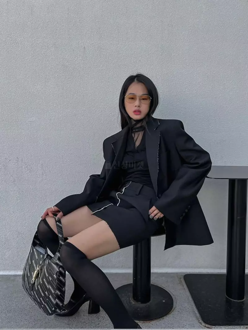 Ouppt - Korean Women Fashion - #momslook - Bale Tee - 4
