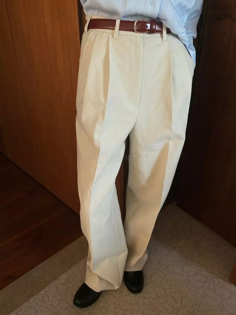 Ouppt - Korean Women Fashion - #vintageinspired - Boy Pants - 2