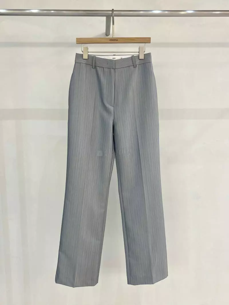 Ouppt - Korean Women Fashion - #momslook - Silver Pants - 4