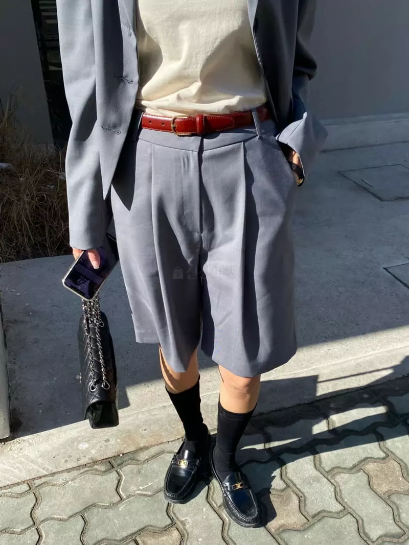 Ouppt - Korean Women Fashion - #womensfashion - Three Half Pants - 3