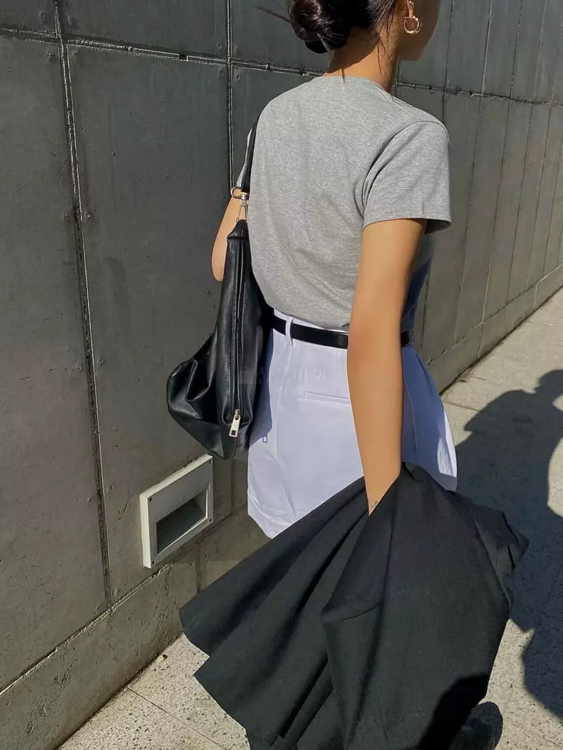 Ouppt - Korean Women Fashion - #womensfashion - Mini Tee - 3