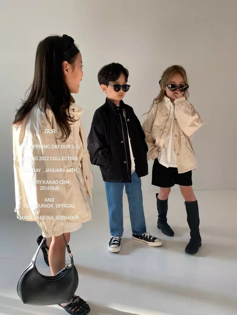 Our - Korean Children Fashion - #Kfashion4kids - Maybe Short Field Jacket - 2