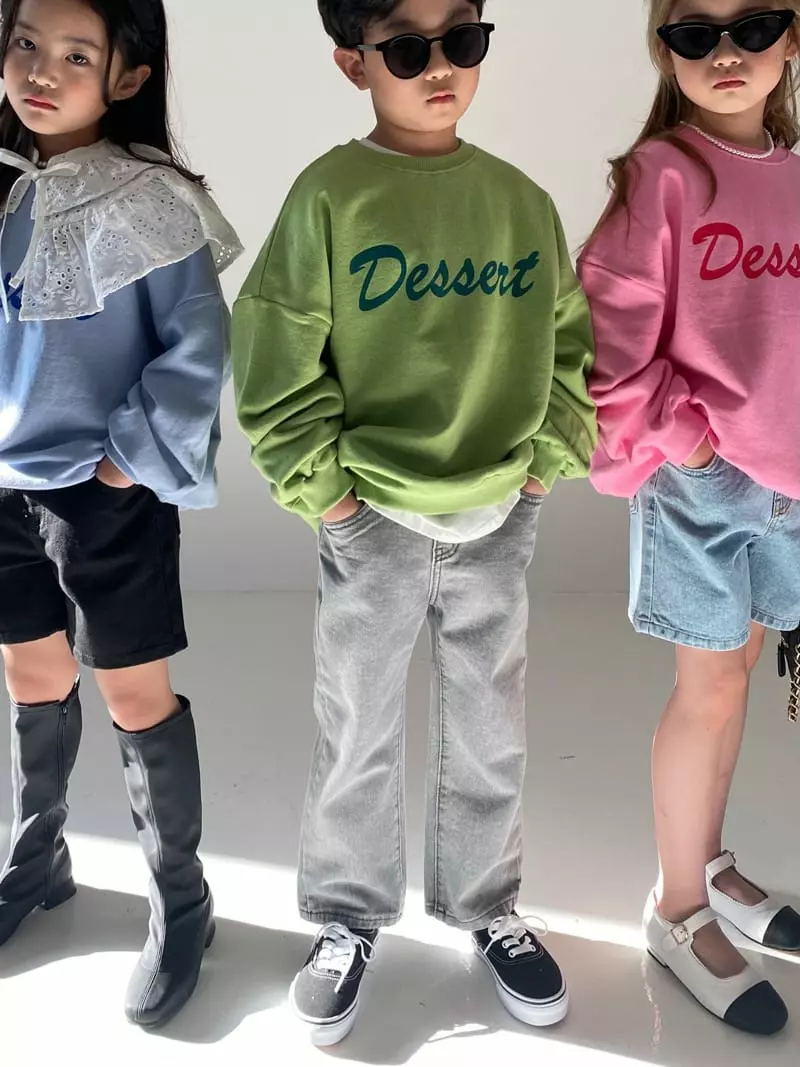 Our - Korean Children Fashion - #childofig - Dessert Sweatshirt - 8