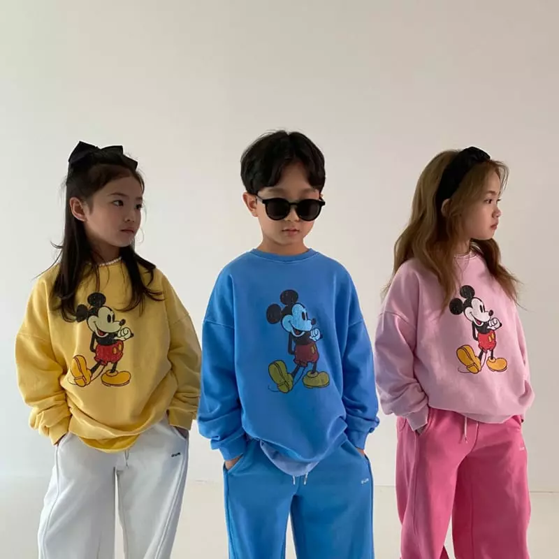 Our - Korean Children Fashion - #childofig - 22 Pigment Micket Sweatshirt with Mom - 7