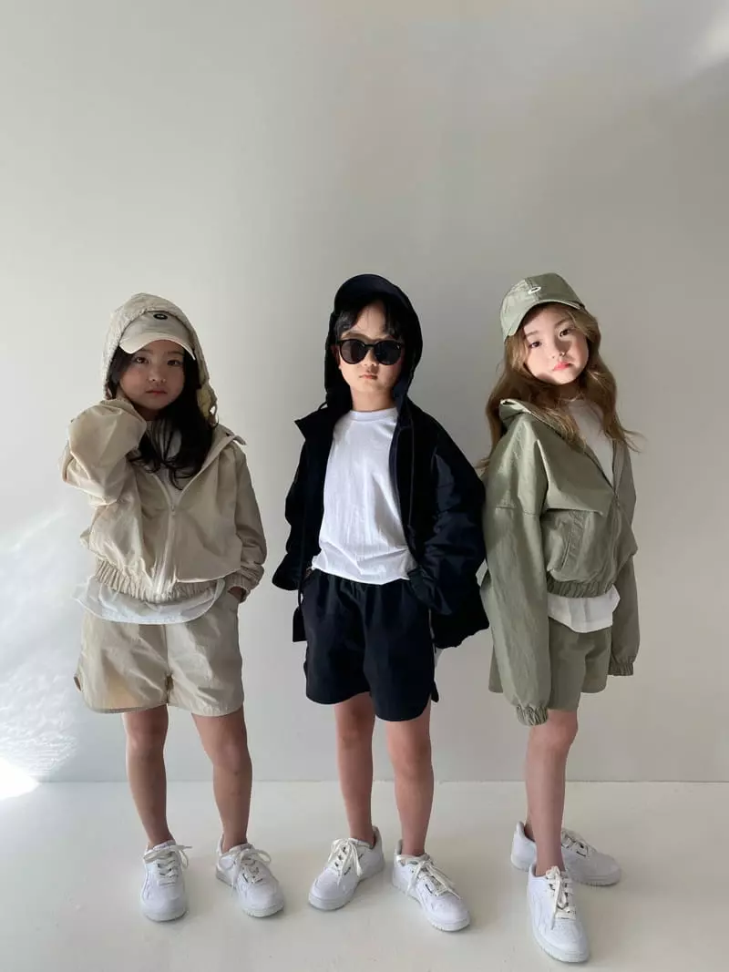 Our - Korean Children Fashion - #childofig - Runner Wind Top Bottom Set - 11