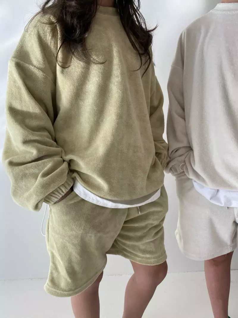 Our - Korean Children Fashion - #childofig - Spring Tery Top Bottom Set - 11