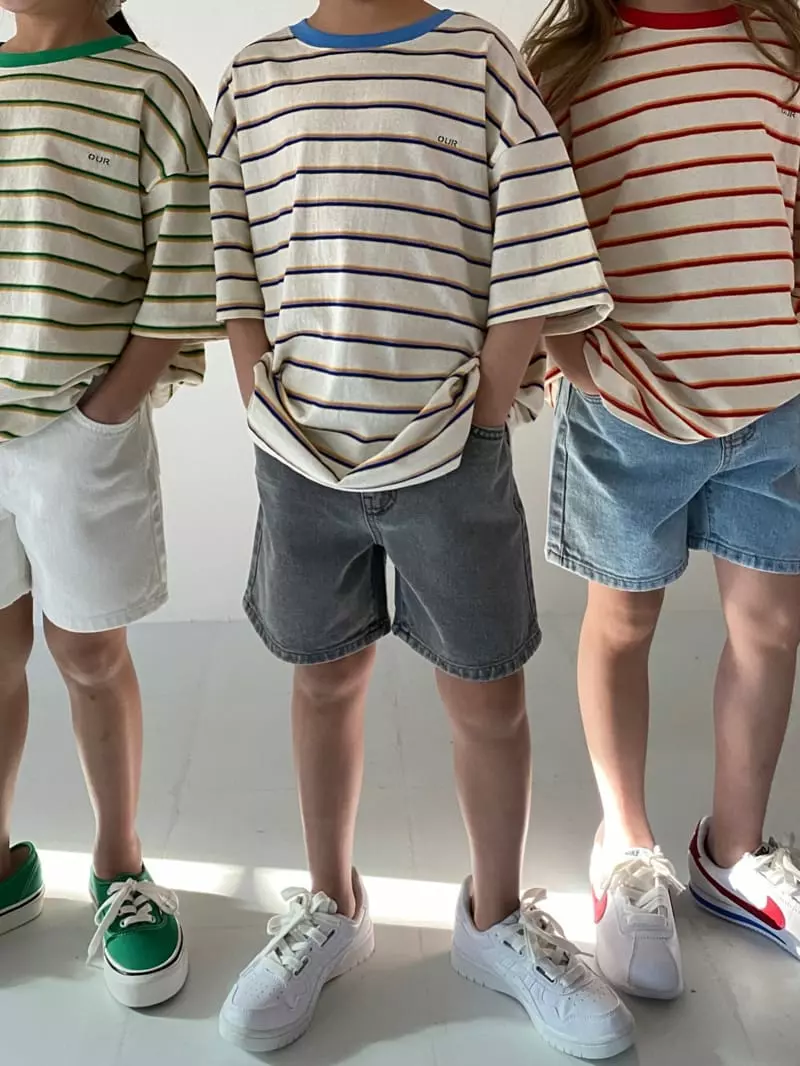Our - Korean Children Fashion - #prettylittlegirls - Paul Sen Stripes Tee - 4