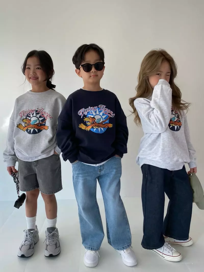 Our - Korean Children Fashion - #childofig - Tiger Sweatshirt - 12