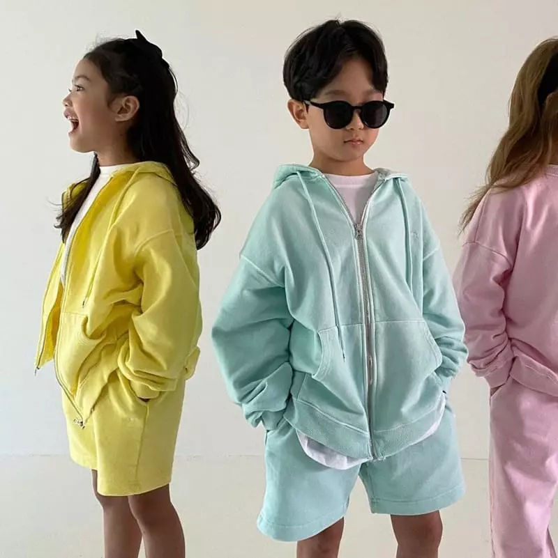 Our - Korean Children Fashion - #childofig - Signature Hoody Zip-up - 4