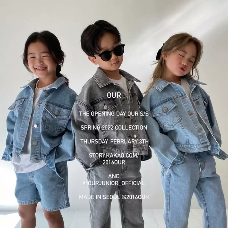 Our - Korean Children Fashion - #childrensboutique - Fready Denim Jacket - 7