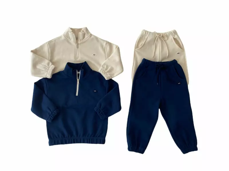 Our - Korean Children Fashion - #childrensboutique - Half Anorak Bottom Set - 2