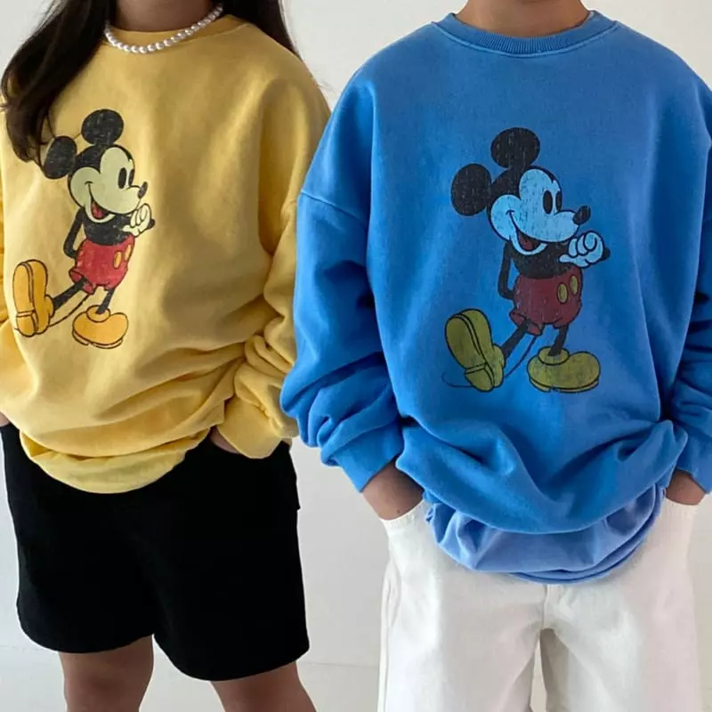 Our - Korean Children Fashion - #designkidswear - 22 Pigment Micket Sweatshirt with Mom - 9