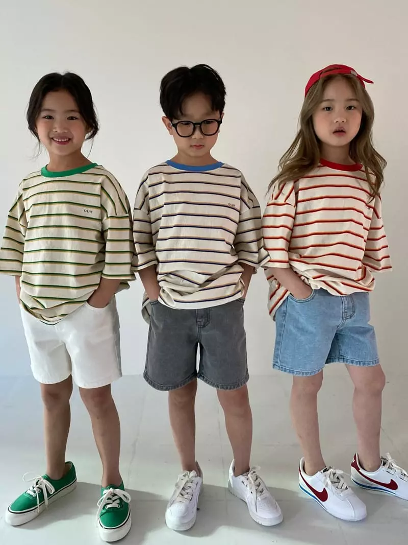 Our - Korean Children Fashion - #designkidswear - Paul Sen Stripes Tee - 7