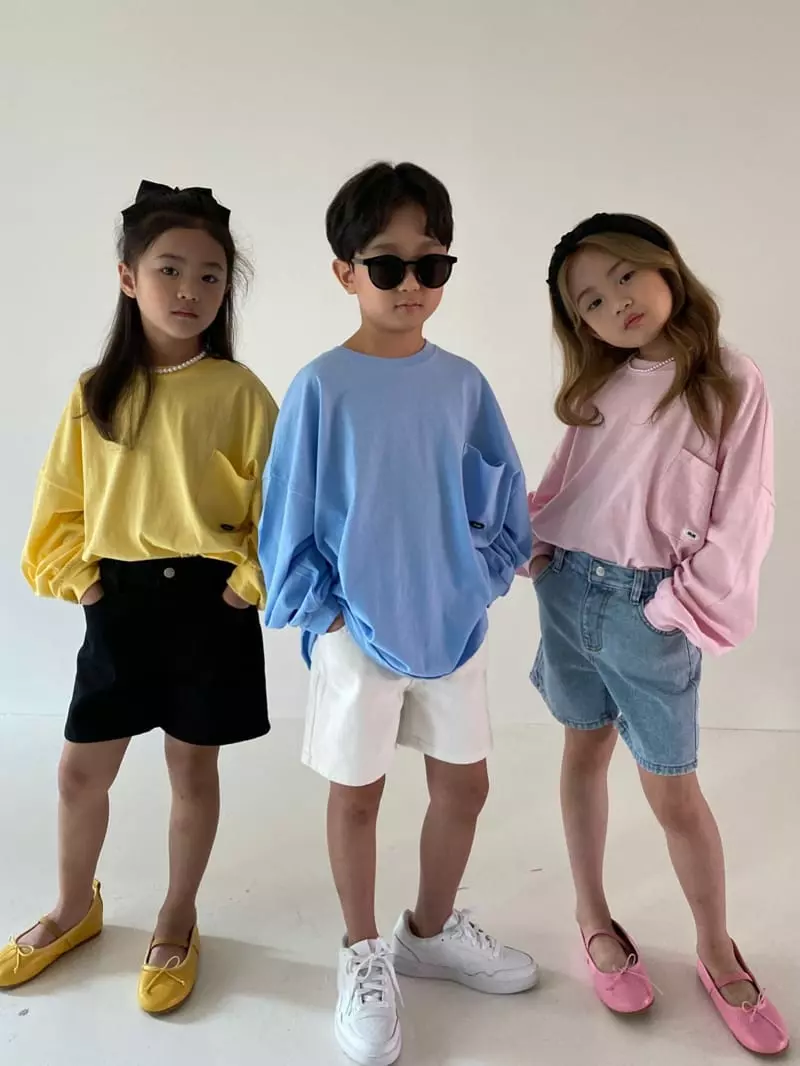 Our - Korean Children Fashion - #fashionkids - Urban Pocket Tee - 10
