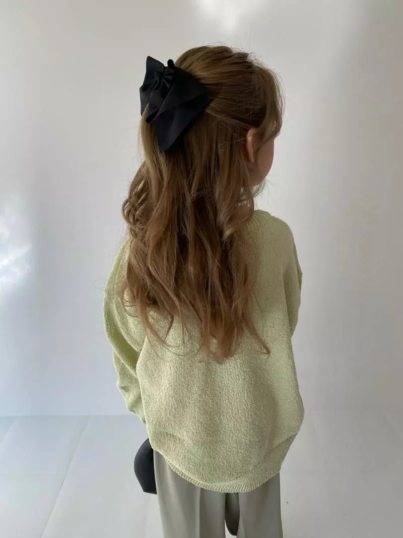 Our - Korean Children Fashion - #fashionkids - Pare Bookle Knit Tee - 8