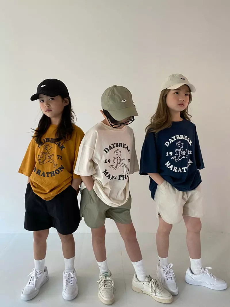 Our - Korean Children Fashion - #kidsshorts - Marathon Tee - 4