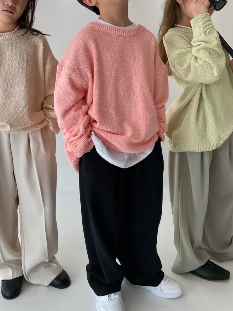 Our - Korean Children Fashion - #kidzfashiontrend - Pare Bookle Knit Tee - 11