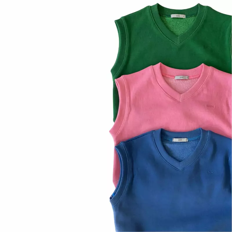 Our - Korean Children Fashion - #littlefashionista - Pigment Vest Bottom Set - 11