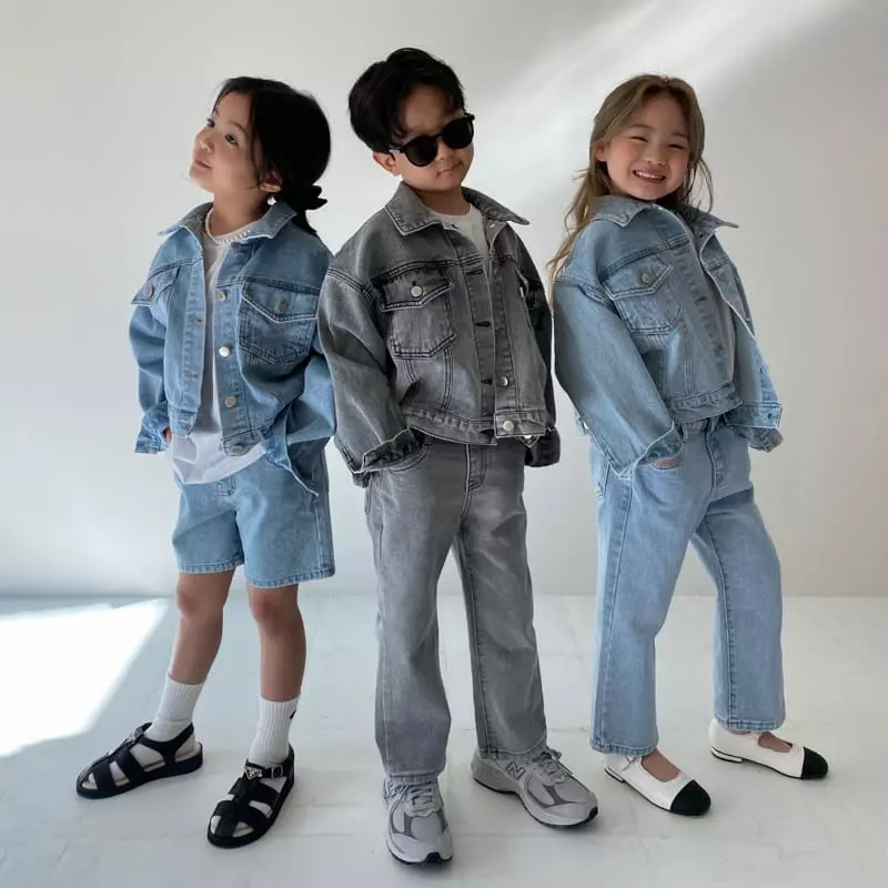 Our - Korean Children Fashion - #magicofchildhood - Fready Denim Jacket - 2