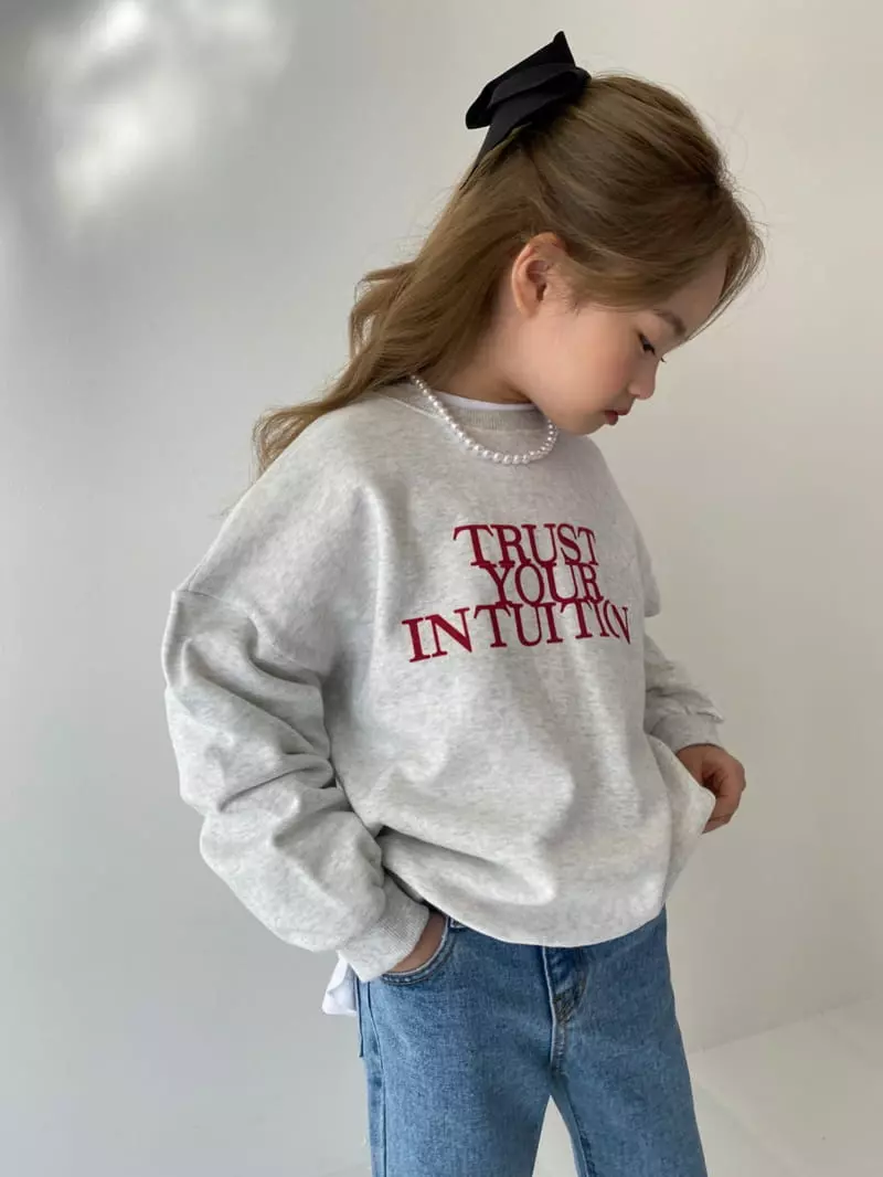 Our - Korean Children Fashion - #magicofchildhood - Trust Sweatshirt - 8