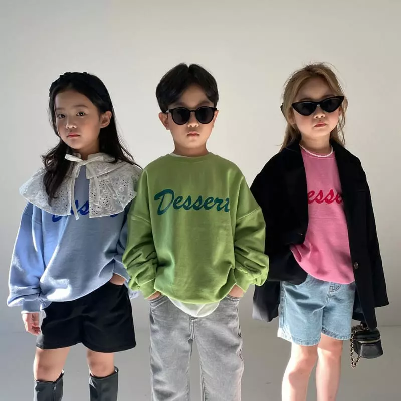Our - Korean Children Fashion - #minifashionista - Dessert Sweatshirt - 3