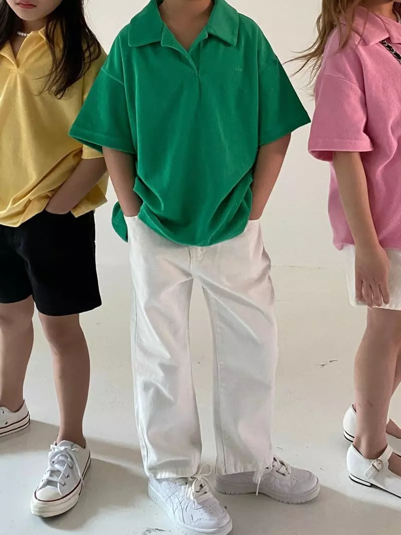 Our - Korean Children Fashion - #minifashionista - Terry Collar Tee - 6